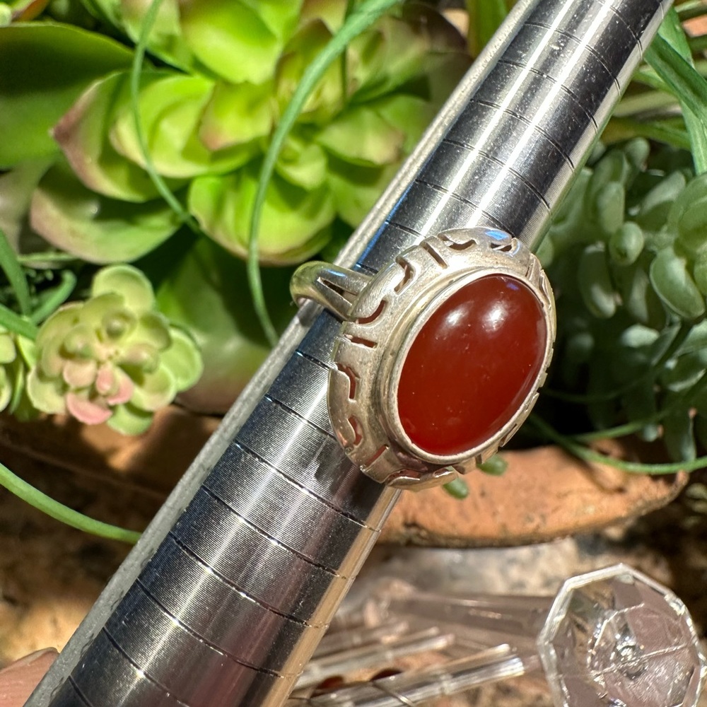 Carnelian ring